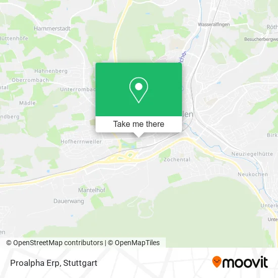 Карта Proalpha Erp