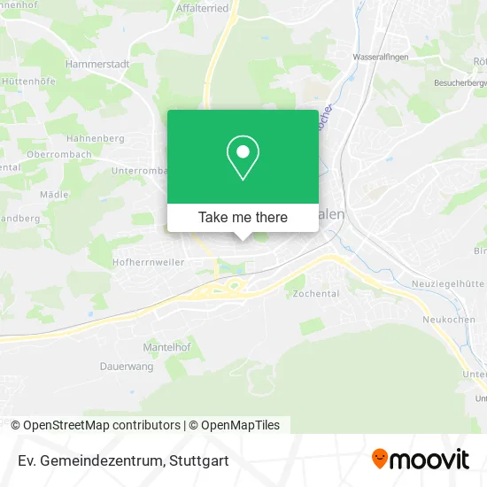 Карта Ev. Gemeindezentrum