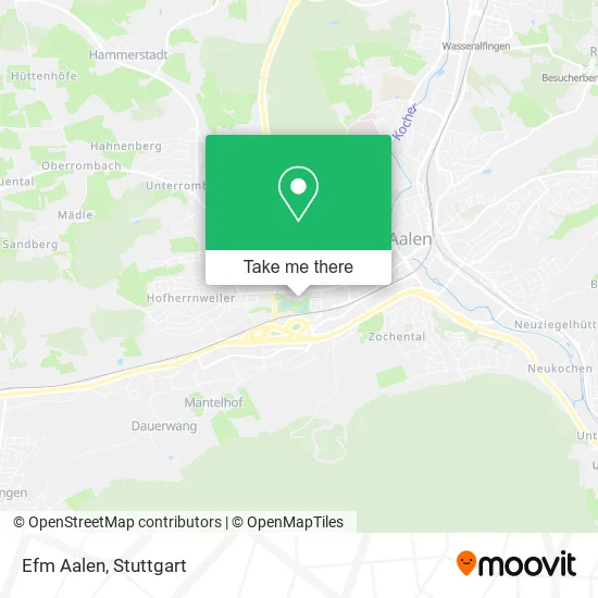 Карта Efm Aalen