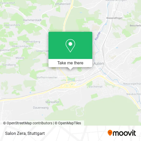Карта Salon Zera