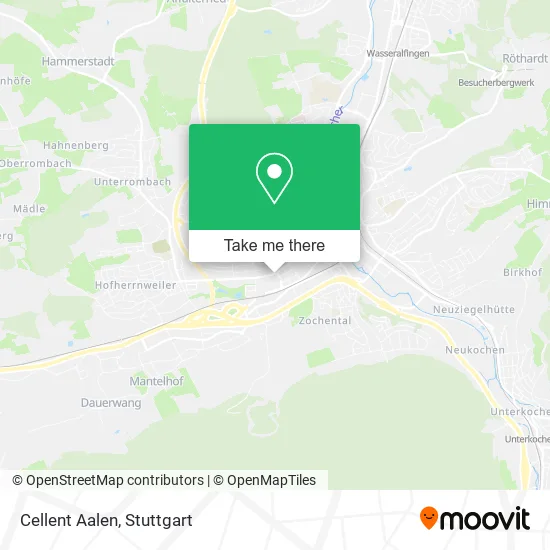 Карта Cellent Aalen