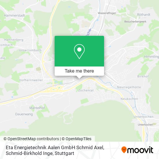 Eta Energietechnik Aalen GmbH Schmid Axel, Schmid-Birkhold Inge map