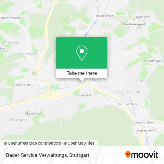 Bader-Service-Verwaltungs map