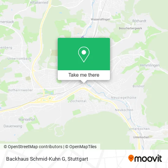 Карта Backhaus Schmid-Kuhn G