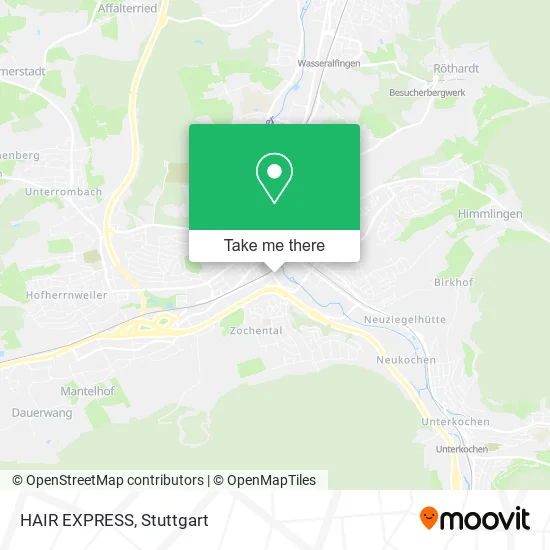 Карта HAIR EXPRESS