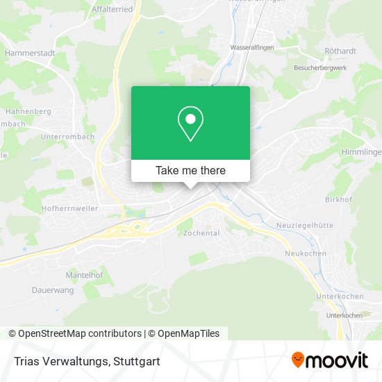 Trias Verwaltungs map