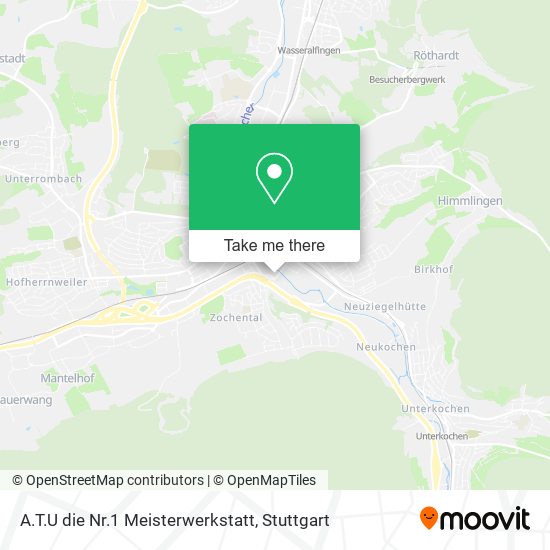 Карта A.T.U die Nr.1 Meisterwerkstatt