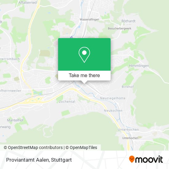 Proviantamt Aalen map