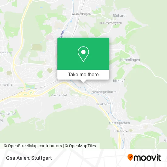 Карта Gsa Aalen