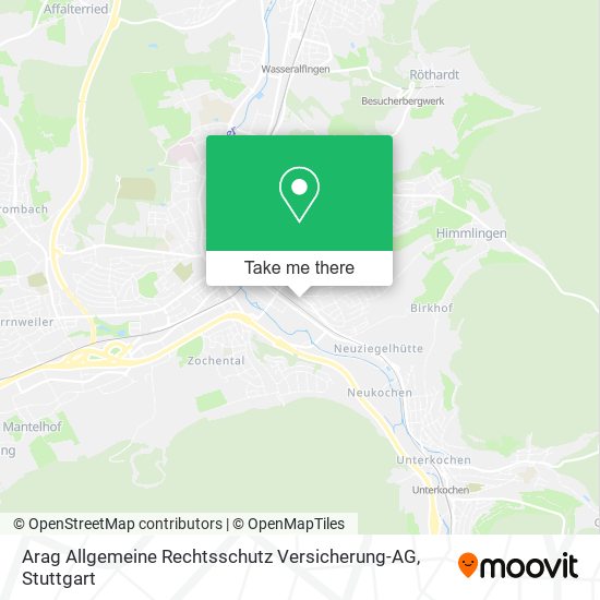 Карта Arag Allgemeine Rechtsschutz Versicherung-AG