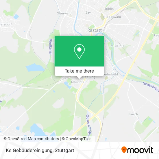 Карта Ks Gebäudereinigung