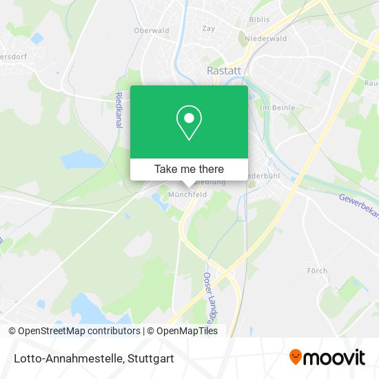 Lotto-Annahmestelle map