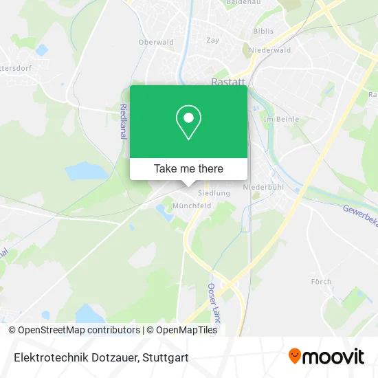 Карта Elektrotechnik Dotzauer