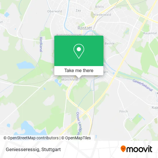 Карта Geniesseressig