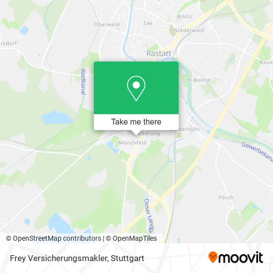 Карта Frey Versicherungsmakler