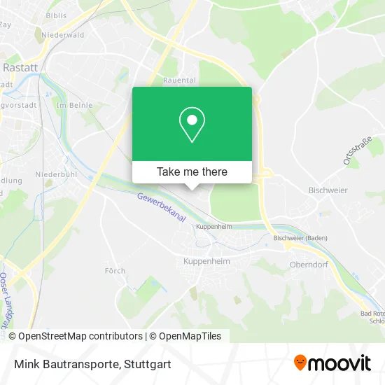 Карта Mink Bautransporte