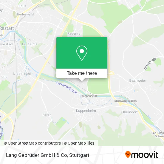 Карта Lang Gebrüder GmbH & Co