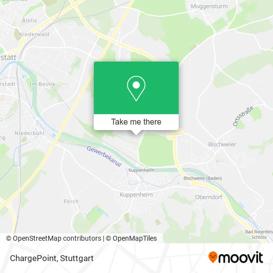 ChargePoint map