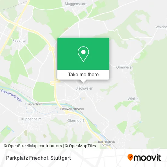 Карта Parkplatz Friedhof
