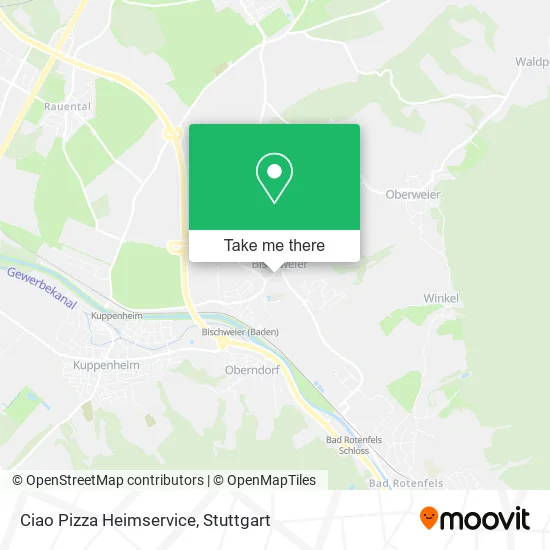 Карта Ciao Pizza Heimservice
