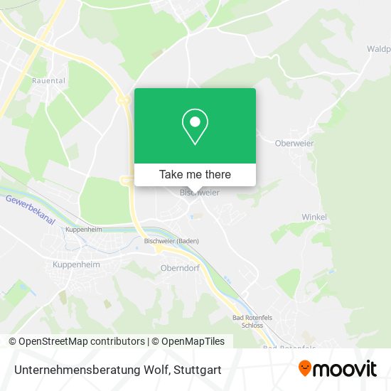 Карта Unternehmensberatung Wolf