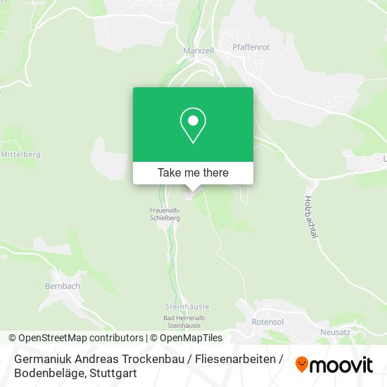 Germaniuk Andreas Trockenbau / Fliesenarbeiten / Bodenbeläge map