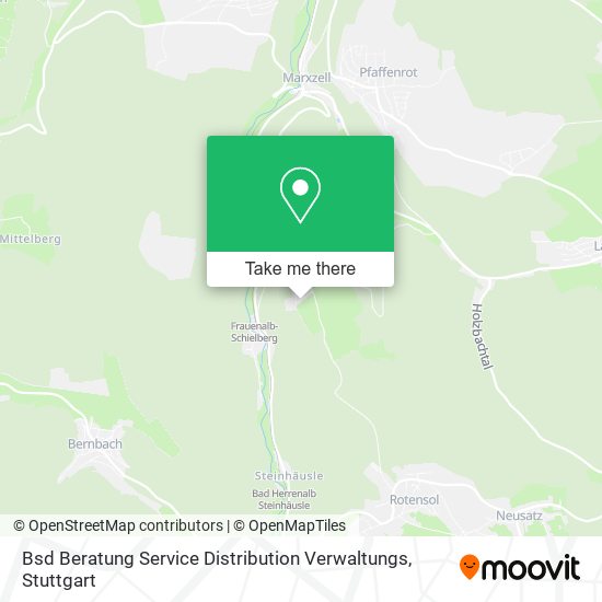Bsd Beratung Service Distribution Verwaltungs map