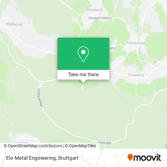 Elo Metal Engineering map