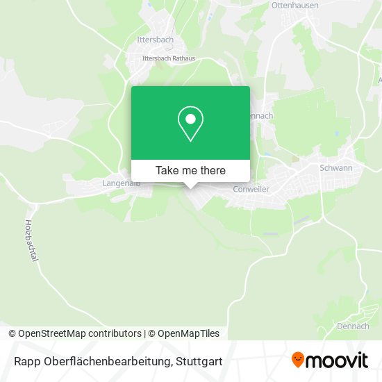 Rapp Oberflächenbearbeitung map