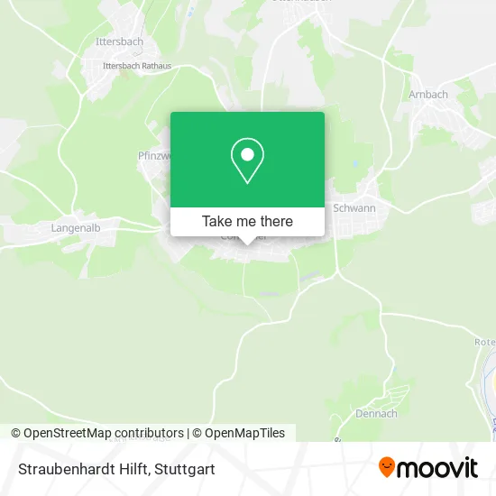 Карта Straubenhardt Hilft
