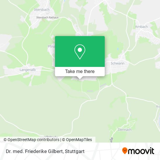 Dr. med. Friederike Gilbert map
