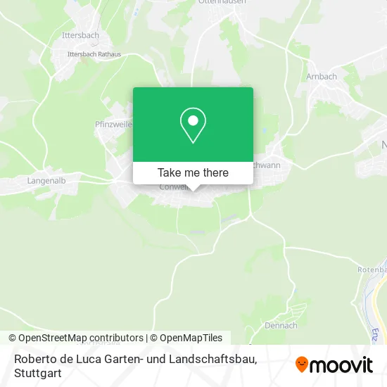 Карта Roberto de Luca Garten- und Landschaftsbau
