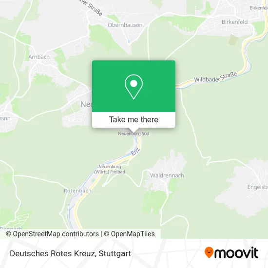 Карта Deutsches Rotes Kreuz