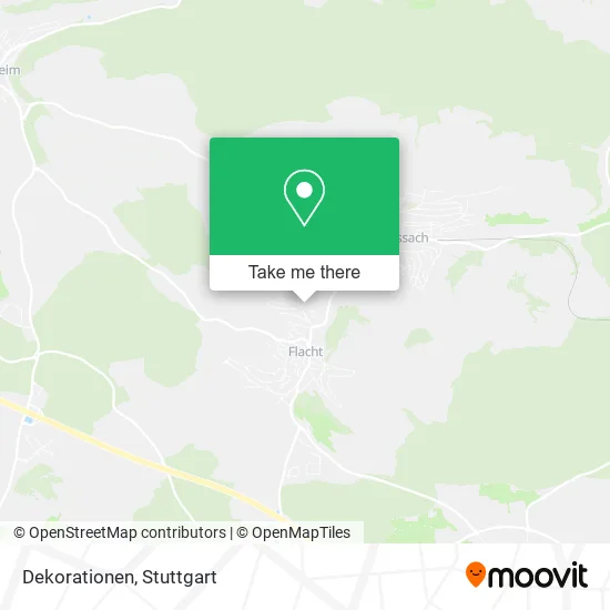 Карта Dekorationen