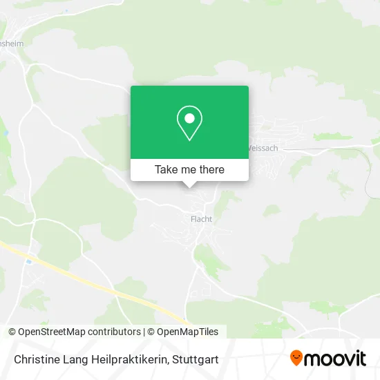 Карта Christine Lang Heilpraktikerin