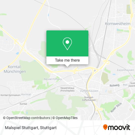 Malspiel Stuttgart map
