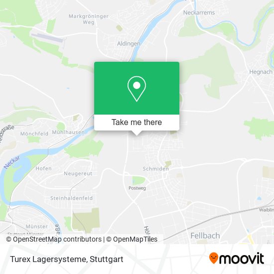 Turex Lagersysteme map