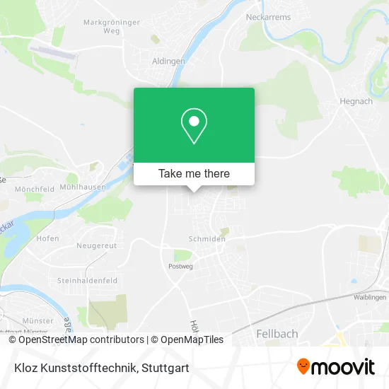 Карта Kloz Kunststofftechnik