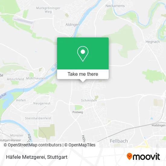 Карта Häfele Metzgerei