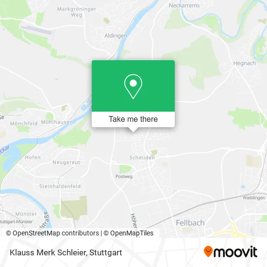 Карта Klauss Merk Schleier