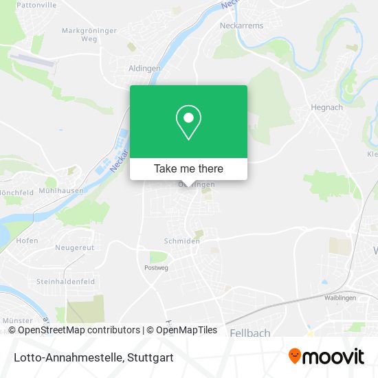 Lotto-Annahmestelle map