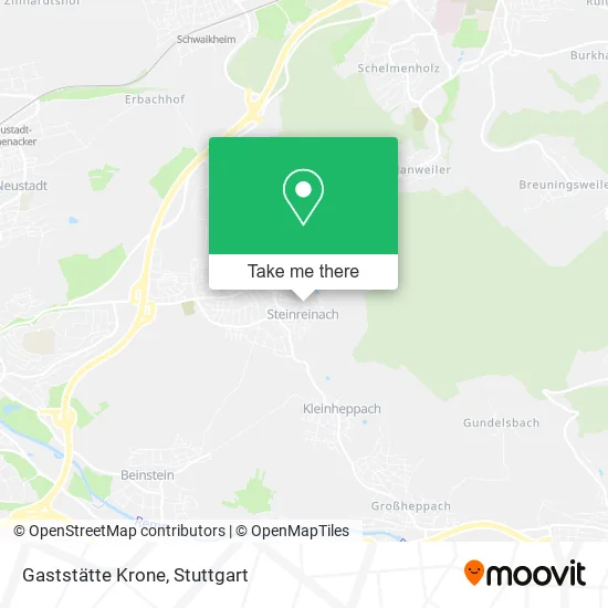 Карта Gaststätte Krone