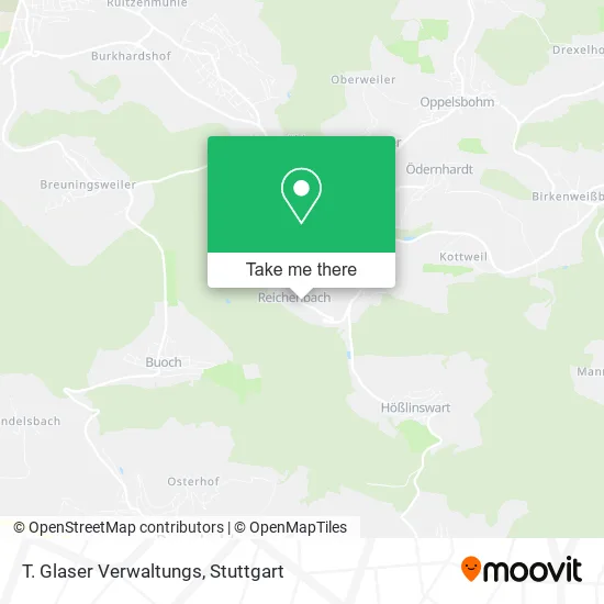Карта T. Glaser Verwaltungs