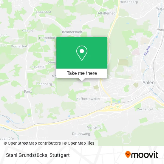 Карта Stahl Grundstücks