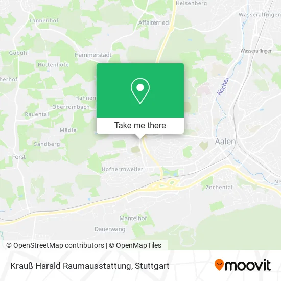 Карта Krauß Harald Raumausstattung