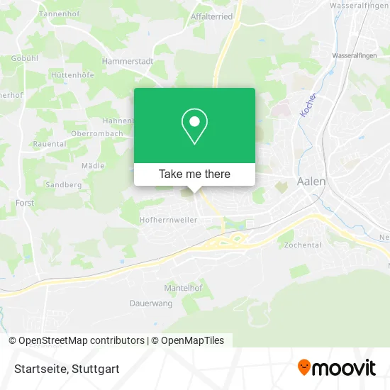 Карта Startseite