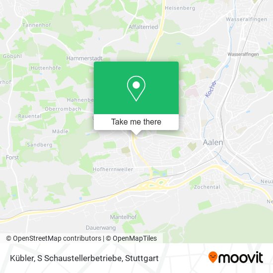Kübler, S Schaustellerbetriebe map
