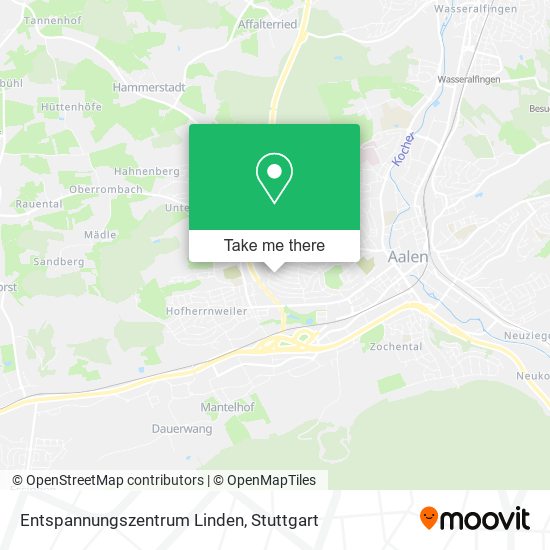 Entspannungszentrum Linden map