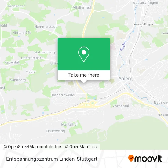 Карта Entspannungszentrum Linden