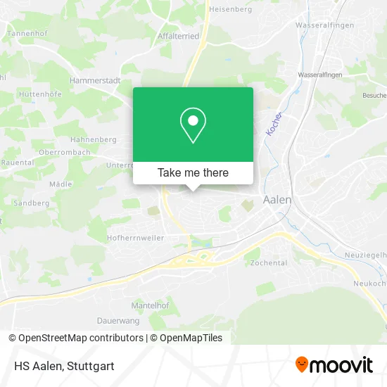 Карта HS Aalen